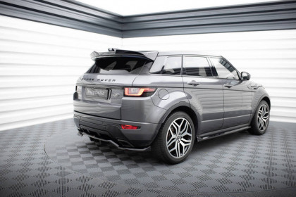 Spoiler zadního nárazniku Land Rover Range Rover Evoque Mk1 Facelift černý lesklý plast