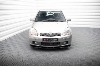 Spojler pod nárazník lipa Toyota Yaris T-Sport Mk1 Facelift černý leský plast