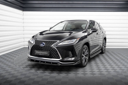 Spojler pod nárazník lipa Lexus RX Mk4 Facelift černý leský plast