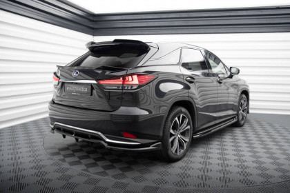 Spoiler zadního nárazniku Lexus RX Mk4 Facelift černý lesklý plast