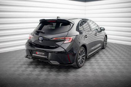 Spoiler zadního nárazniku Toyota Corolla Hatchback Mk12 černý lesklý plast