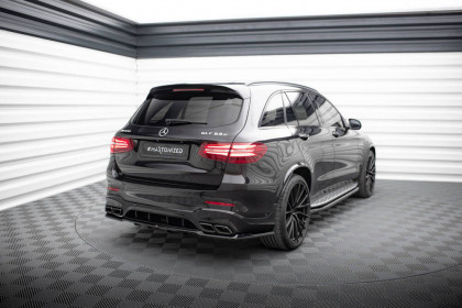 Spoiler zadního nárazniku V.2 Mercedes-AMG GLC 63 SUV X253 černý lesklý plast