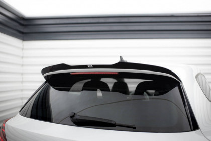Prodloužení spoileru Volkswagen Scirocco Mk3 Facelift černý lesklý plast
