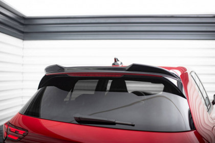 Prodloužení spoileru 3D Volkswagen Golf GTI / R Mk8 černý lesklý plast