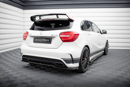 Spoiler zadního nárazniku Mercedes-Benz A45 AMG W176 černý lesklý plast