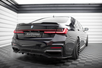 Prodloužení spoileru 3D BMW 7 M-Pack G11 černý lesklý plast