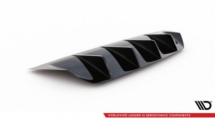 Spoiler zadního nárazniku BMW M6 Gran Coupe / Coupe / Cabriolet F06 / F13 / F12 černý lesklý plast