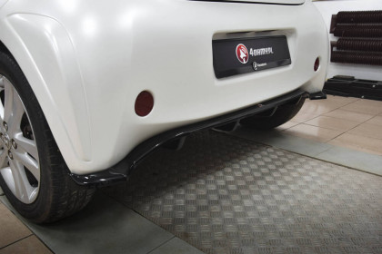 Spoiler zadního nárazniku Toyota IQ černý lesklý plast