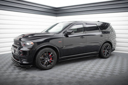 Prahové lišty Dodge Durango SRT Mk3  černý lesklý plast