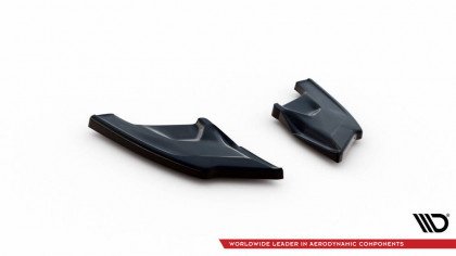 Splittery zadní boční V.3 Volkswagen Golf GTI Mk8 černý lesklý plast