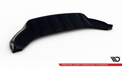 Spojler pod nárazník lipa Bentley Bentayga Mk1 černý leský plast