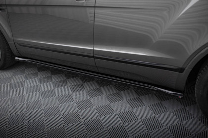 Prahové lišty Bentley Bentayga Mk1 černý lesklý plast