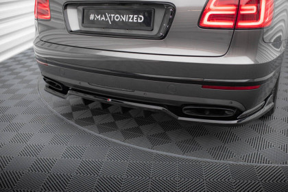 Spoiler zadního nárazniku Bentley Bentayga Mk1 černý lesklý plast