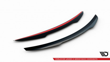 Prodloužení spoileru Maserati Granturismo S Mk1 černý lesklý plast
