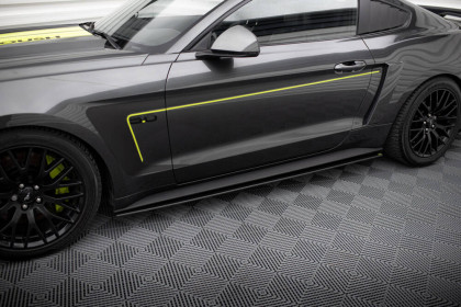 Prahové lišty Street pro Ford Mustang GT Mk6 černé