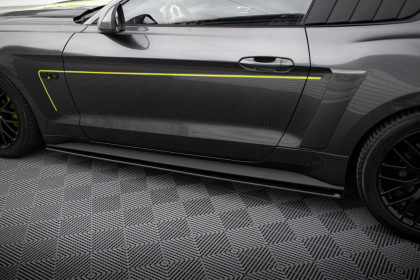 Prahové lišty Street pro Ford Mustang GT Mk6 černé