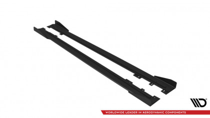 Prahové lišty Street pro + flaps Ford Mustang GT Mk6 černé