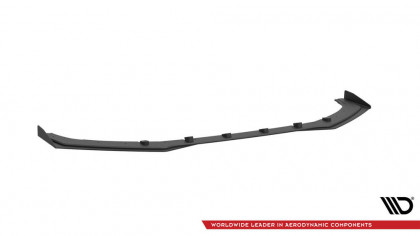 Street pro spojler pod nárazník lipa + flaps Audi S3 / A3 S-Line Sedan 8V černo červený