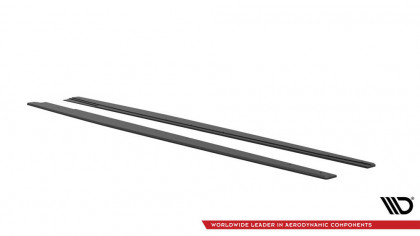 Prahové lišty Street pro Audi S3 / A3 S-Line Sedan 8V černé