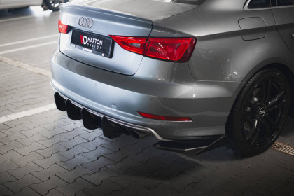 Spoiler zadního nárazníku Street pro Audi S3 Sedan 8V černý