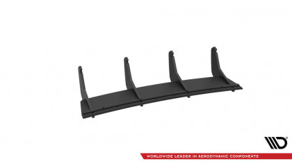 Spoiler zadního nárazníku Street pro Audi S3 Sedan 8V červený