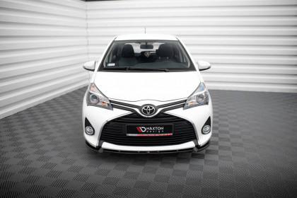 Spojler pod nárazník lipa Toyota Yaris Mk3 Facelift černý leský plast