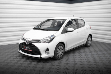 Spojler pod nárazník lipa Toyota Yaris Mk3 Facelift černý leský plast