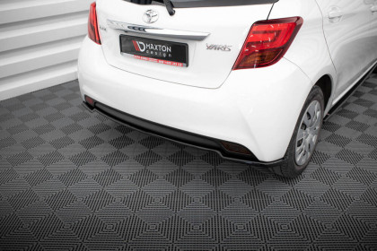 Spoiler zadního nárazniku Toyota Yaris Mk3 Facelift černý lesklý plast