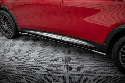 Prahové lišty Alfa Romeo Tonale Mk1 černý lesklý plast