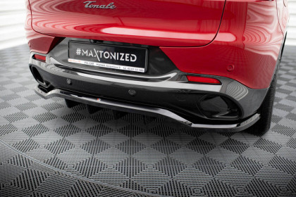 Spoiler zadního nárazniku Alfa Romeo Tonale Mk1 černý lesklý plast