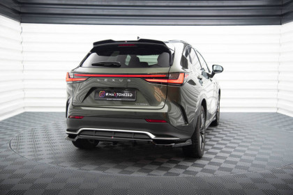 Prodloužení spoileru 3D Lexus NX F-Sport Mk2 černý lesklý plast