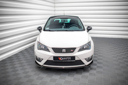 Spojler pod nárazník lipa V.1 Seat Ibiza FR SC Mk4 Facelift černý leský plast