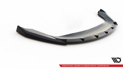 Spojler pod nárazník lipa V.2 Seat Ibiza FR SC Mk4 Facelift černý leský plast
