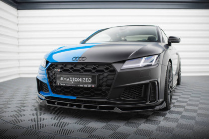 Spojler pod nárazník lipa V.1 Audi TT S 8S Facelift černý leský plast