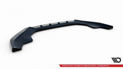 Spojler pod nárazník lipa V.3 Audi A4 S-Line / S4 B8 Facelift černý leský plast