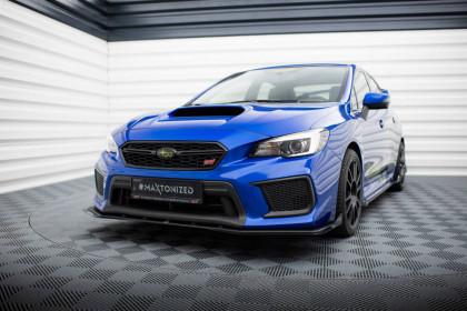 Street pro spojler pod nárazník lipa + flaps Subaru WRX STI Mk1 Facelift černý