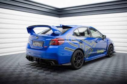 Splittery zadní boční Street Pro + flaps Subaru WRX STI Mk1 černé