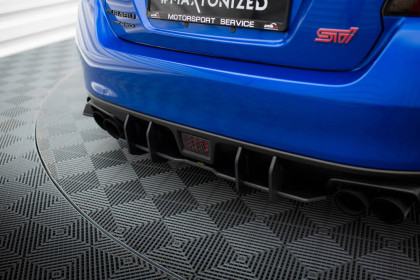 Spoiler zadního nárazníku Street pro Subaru WRX STI Mk1 černý