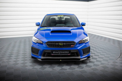 Spojler pod nárazník lipa V.1 Subaru WRX STI Mk1 Facelift černý leský plast