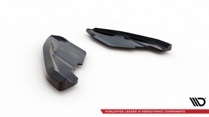 Splittery zadní boční V.2 Seat Leon Mk3 Facelift černý lesklý plast