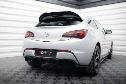 Splittery zadní boční V.2 Opel Astra GTC OPC-Line J černý lesklý plast