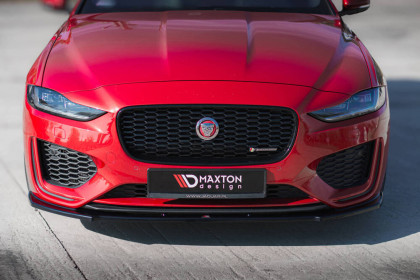 Spojler pod nárazník lipa Jaguar XE R-Dynamic X760 Facelift černý leský plast