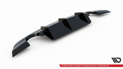 Zadní difuzor Jaguar XE R-Dynamic X760 Facelift černý lesklý plast