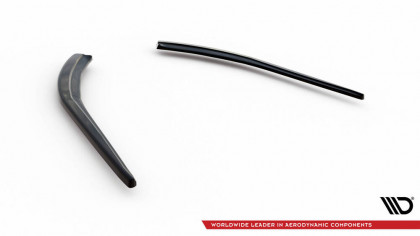 Splittery zadní boční Jaguar XE R-Dynamic X760 Facelift černý lesklý plast