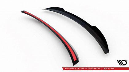 Prodloužení spoileru Jaguar XE R-Dynamic X760 Facelift černý lesklý plast