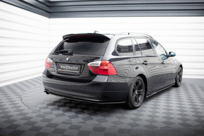Spoiler zadního nárazniku BMW 3 Touring E91 černý lesklý plast