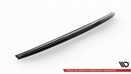Prodloužení spoileru 3D Audi A3 Sedan 8V černý lesklý plast