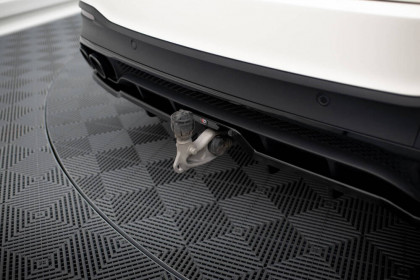 Spoiler zadního nárazniku Mercedes-AMG GLE 53 W167 černý lesklý plast