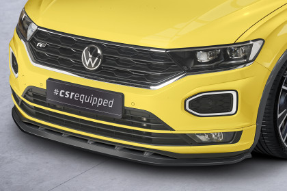 Spoiler pod přední nárazník CSR CUP pro VW T-Roc (A1) R-Line - černý lesklý