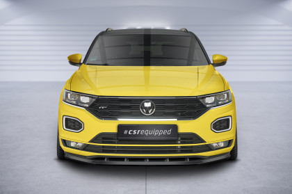 Spoiler pod přední nárazník CSR CUP pro VW T-Roc (A1) R-Line - carbon look lesklý